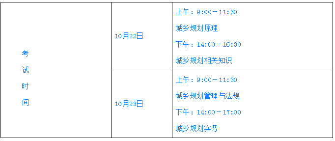 重要通知！！注冊(cè)城鄉(xiāng)規(guī)劃師——10月考試時(shí)間確定